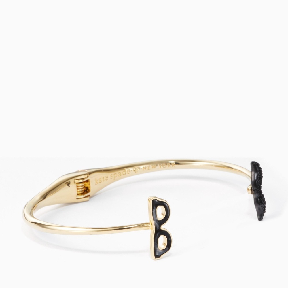 ๐HP๐ Kate Spade Dress The Part Mustache Bangle - Picture 3 of 4